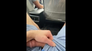 No Cum I Almost Got Caught Playing With My DICK In The Uber Ride