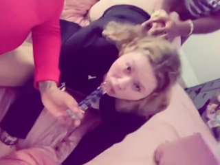Horny Couple Tag Teams Big Booty Bbw