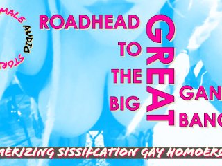 Jared Gives Roadhead To The Gay Gangbang Practice Makes Perfect
