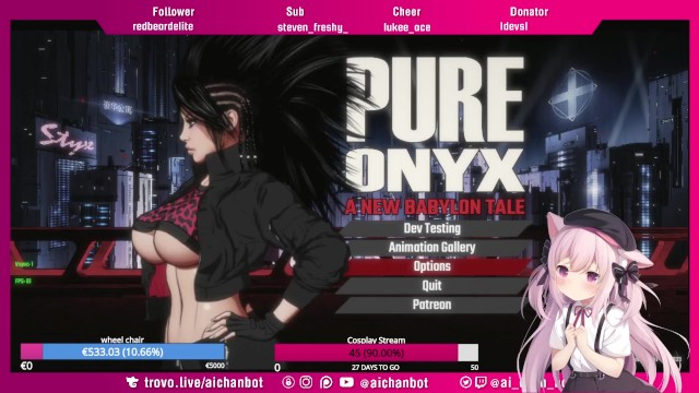 Pure Onyx Hentai Gameplay H scene with Fem Cop 16