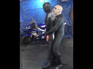 Motorcycle In Background Fun With Dummy Part 2