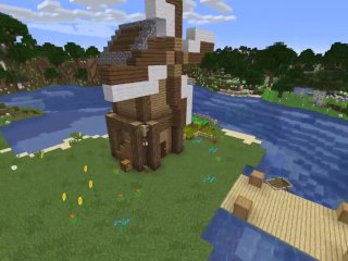 How To Easily Build A Windmill In Minecraft (Tutorial)