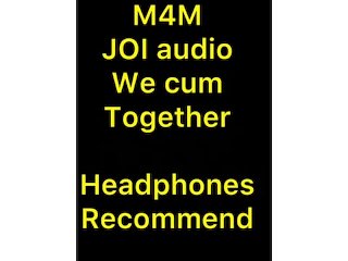 M4M Joi Audio - Building, Edging, Cumshot