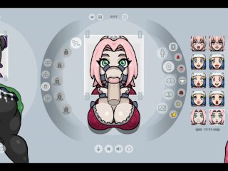 Fapwall [Rule34 Hentai_Game] Sakura from Naruto Is Taking6 Penis at Once