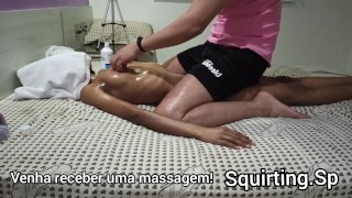 Ebony Girl Squirting Massage #8 Part 2 Ebony Squirt