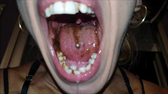 Amateur;Blonde;Fetish;Verified Amateurs;Solo Female;Tattooed Women vore, chocolate, tongue, spit, long-tongue, saliva, drooling, eating, food-play, mouth, mouth-fetish, tongue-fetish, spit-fetish, kink