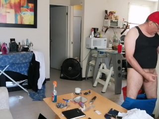 Pleasure Anal Me Másturbo El Ano Con Escoba