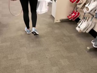 FOLLOWING SEXY FEET IN PUBLIC, RETURN TO_THE TARGET_SHOE DEPARTMENT