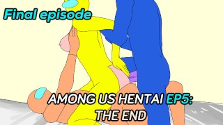 Hot Sex Tube - Among Us Hentai Anime UNCENSORED Episode 5 Final The End