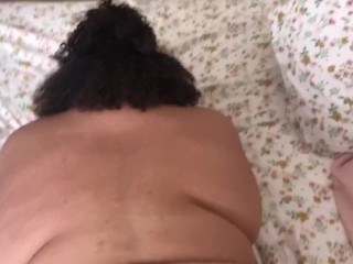 Bbw gets fucked_doggy after giving_sloppy blowjob