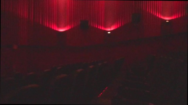 Public Movies Theater Cumshot