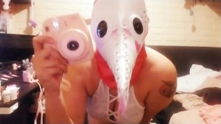 Kink While Watching Porn A Plague Doctor Gets Naked