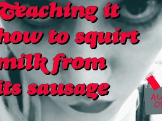 Teaching The Pig How To Squirt Milk From Its Sausage Its My Voice Pitchshifted