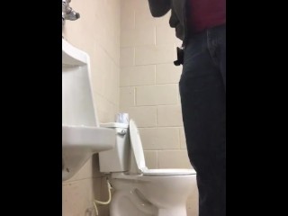 Piggy making out with urinal