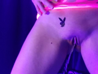 Milf Stripper with Full Bladder Pissing For Client
