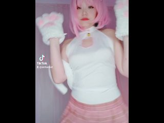 ghost dance mmd cosplay cat girl anime girl Pink Pussy Cat Reviews