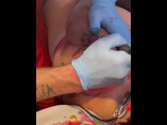 Tattooing my wife part 2