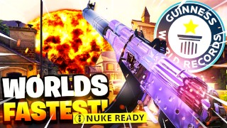 WORLDS FASTEST ''TACTICAL NUKE'' in BLACK OPS COLD WAR!