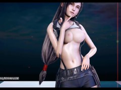 [MMD] Berry Good - Mellow Mellow Tifa Lockhart Aerith Sexy Striptease Final Fantasy 7 Remake FF7
