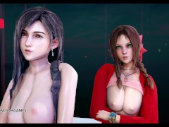 [MMD] Berry Good - Mellow Mellow Tifa Lockhart Aerith Naked Dance Final Fantasy 7 Remake FF7