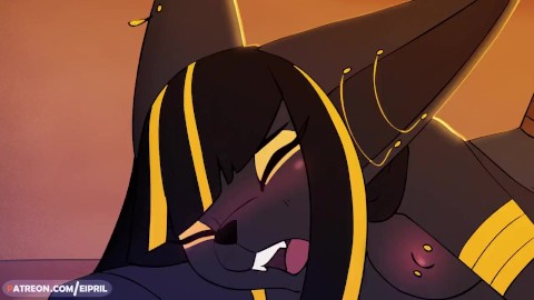 Anubis Girl Hentai Cat - Snake's Desert [eipril Animation] - Pornhub.com