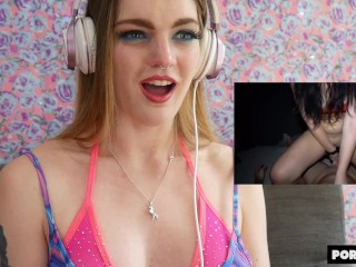 Carly Rae Summers Reacts to ROUGH POWER FUCK MAKES HER BRAIN MELT - PFPorn Reactions Ep IV ´