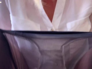 Horny_Secretary Fucking with Boss in Different_Poses - Cumshot On_Glasses