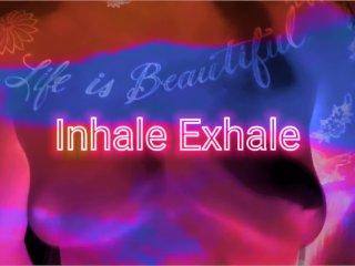 Inhale Exhale Ftm Solo Nipple Play Big Erect Nipples Trans Man