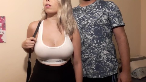Boob Tits Force Pres - Boob Grab Porn Videos | Pornhub.com