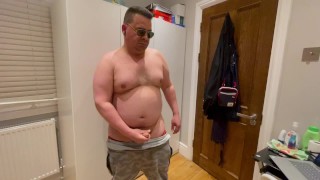 Gay Daddy Ochoa Masturbating