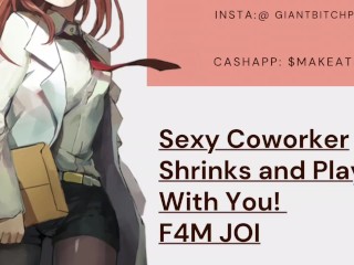 Sexy_Scientist Coworker Shrinks You And Plays With You Before EATING You! Giantess Vore Roleplay