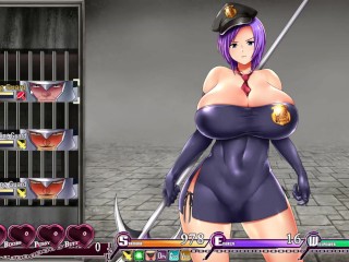 Karryn's Prison [RPG Hentai game] Ep.9 Nerds are equiped_with anal beads and pussy dildo_now