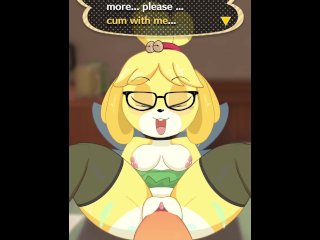 Island Secretary - Isabelle Tinkerbell Outfit - Gameplay