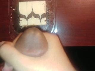 Eating My Yummy Cum For Dessert!