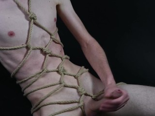 Shibari play with amazing orgasm_at the end!