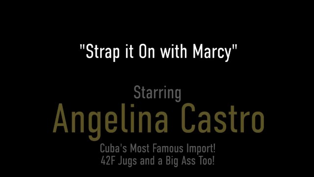 Thick Angelina Castro StrapOn Pussy Fucking Marcy  Diamond! - Angelina Castro, Marcy Diamond