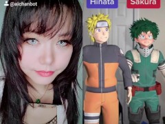 Hinata Cosplay feat Naruto & Deku Boku no hero academia