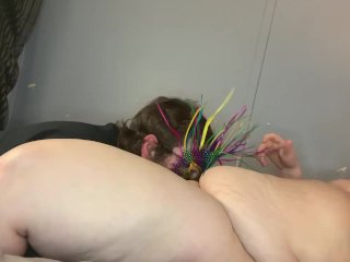 Bbw Gets Her Clit Sucked On