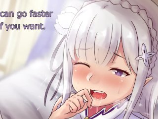 Emilia Takes Care of You (Hentai JOI)(Patreon August 2020)(Re: ZERO,Wholesome, ???)