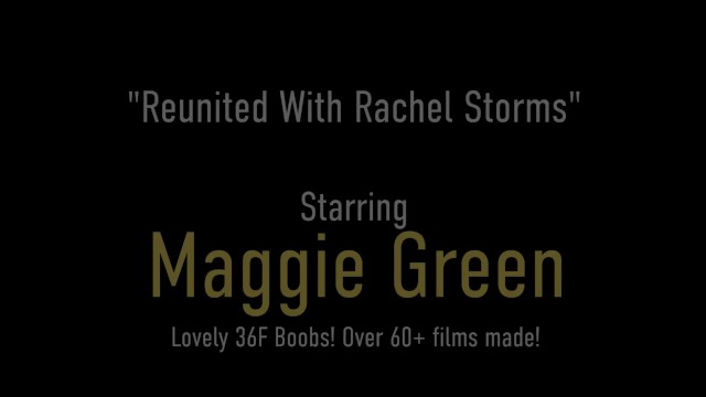 Big Titty Cougar Maggie Green Tongue Fucks Rachel Storms! - Maggie Green, Rachel Storms