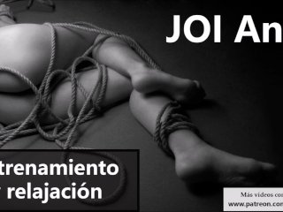 JOI Anal En Español Para Relajarse y EntrenarTu Culo.