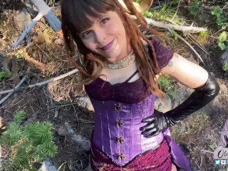 Liliana Vess MTG Fantasy Cosplay POV Blowjob - full video on_Onlyfans
