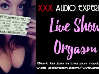 Online Live Show Orgasm(Audio Only - ASMR)