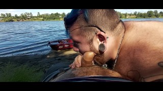 Bears Exterior Blow Job Mega Cum