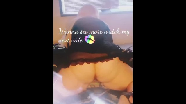 Shaking my ass with no panties 45