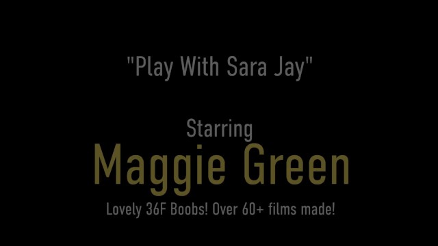 Thick Face Sitting Lesbian Maggie Green Makes Sara Jay Cum! - Maggie Green