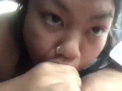 Cute Bbw Filipina cum in mouth swallows and doesn’t stop