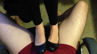 High Arches Toe Cleavage Well Worn Dirty Flat Shoes Ballet Flats Shoejob POV