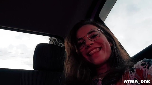uber ride while Masturbating My Wet Pussy Behind The Driver and having a soft orgasm 11
