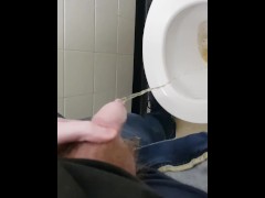 My First Pissing Compilation!! Amateur Young Uncut Cock Pissing 💦